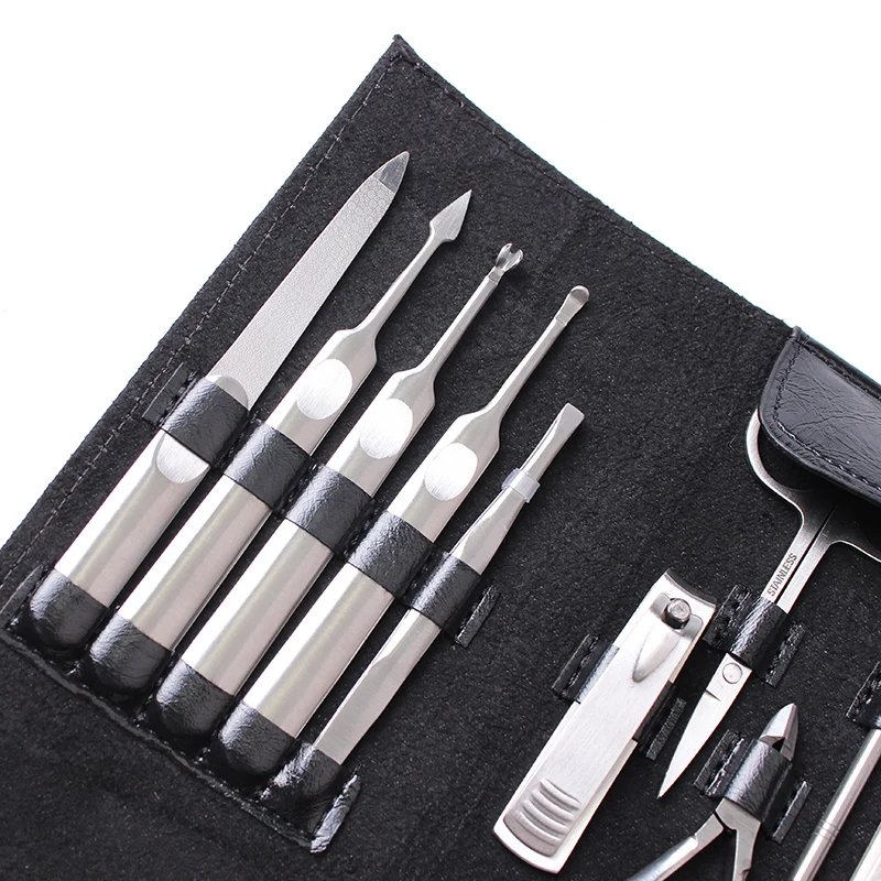 11 шт. набор инструментов для маникюра и кутикулы|Комплекты наборы| |