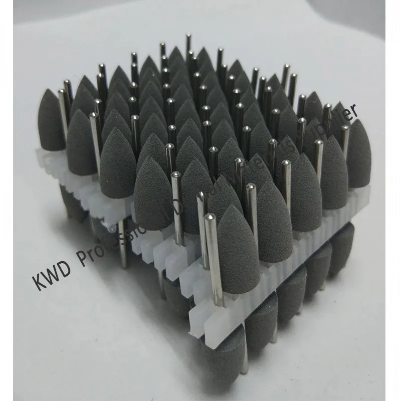 100pcs/Lot Universal 2.35mm Bullet Silicone Rubber Prophylaxis Polisher For Polishing Ceramic Dentist Equipment Hot Cheap | Красота и