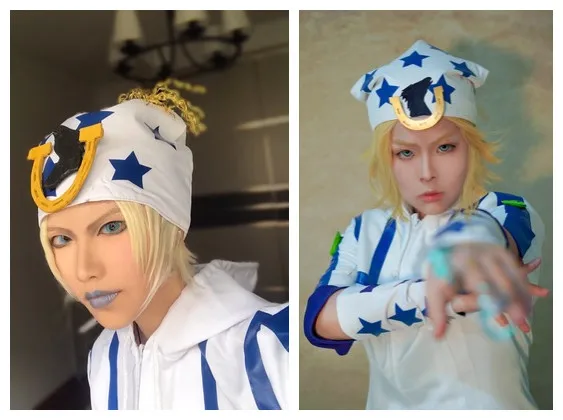 Костюм для косплея Джонни Джоджо из невероятных приключений костюмы на Хэллоуин