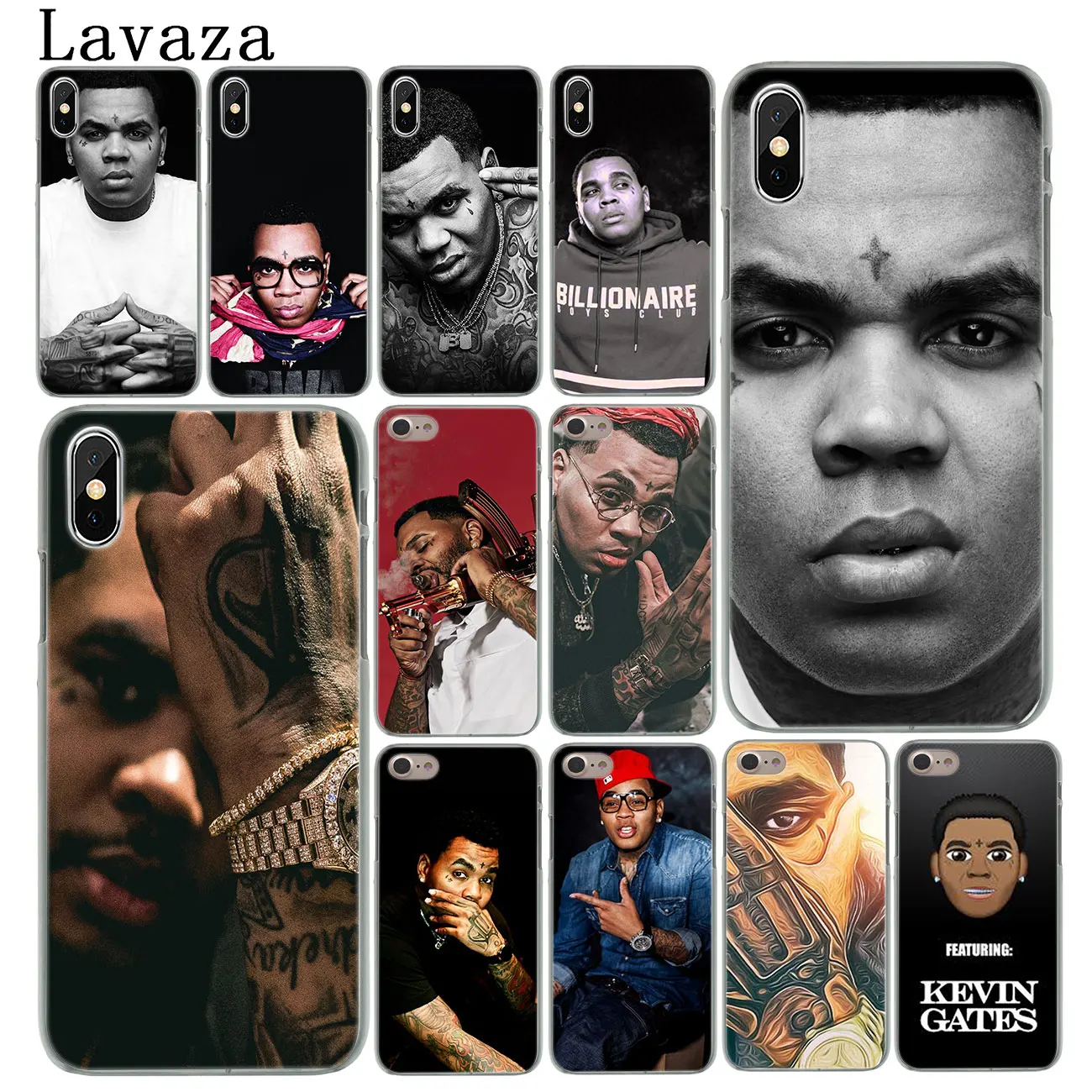 Твердый чехол для телефона Lavaza Kevin Gates iPhone XR X XS 11 Pro Max 10 7 8 6 6S 5 5S SE 4S 4|Чехлы-накладки|