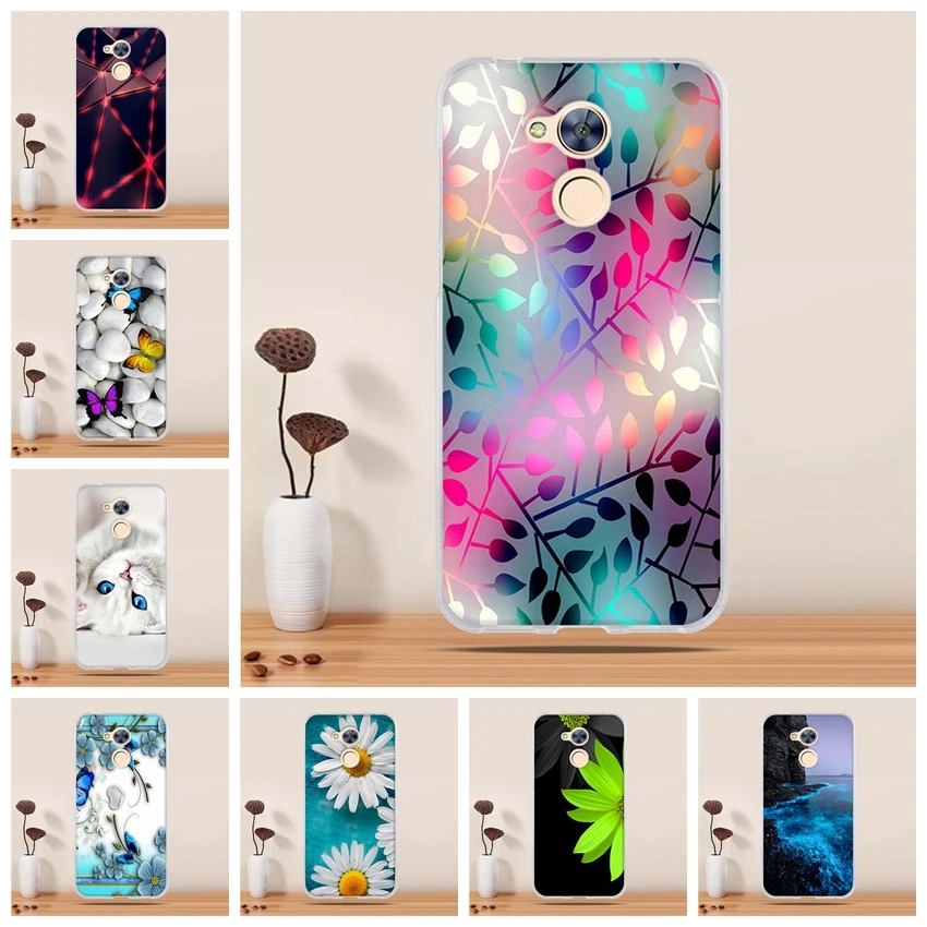 Чехол для телефона Huawei Honor 6A силиконовый чехол 3D из ТПУ мягкий 5 0 дюйма Coque|Бамперы|