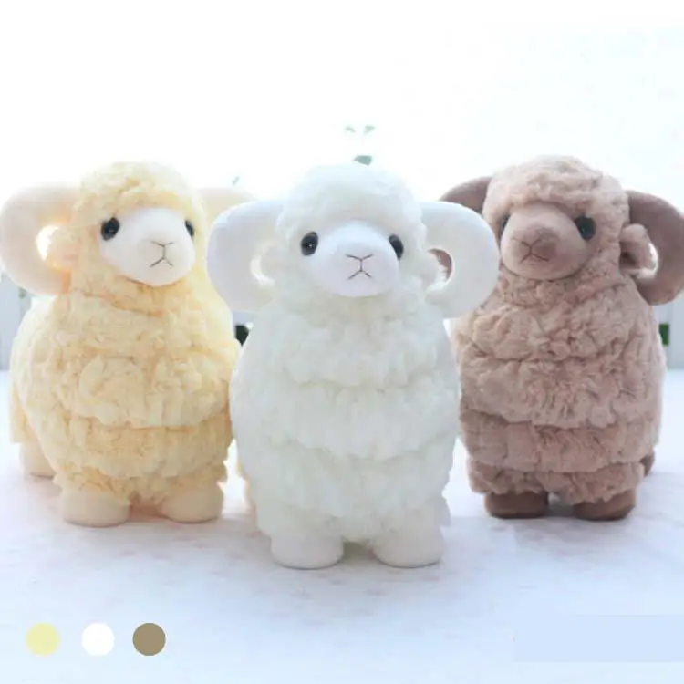 Плюшевая игрушка кукла маскаты маленькая овечка Коза каракули подарок на день