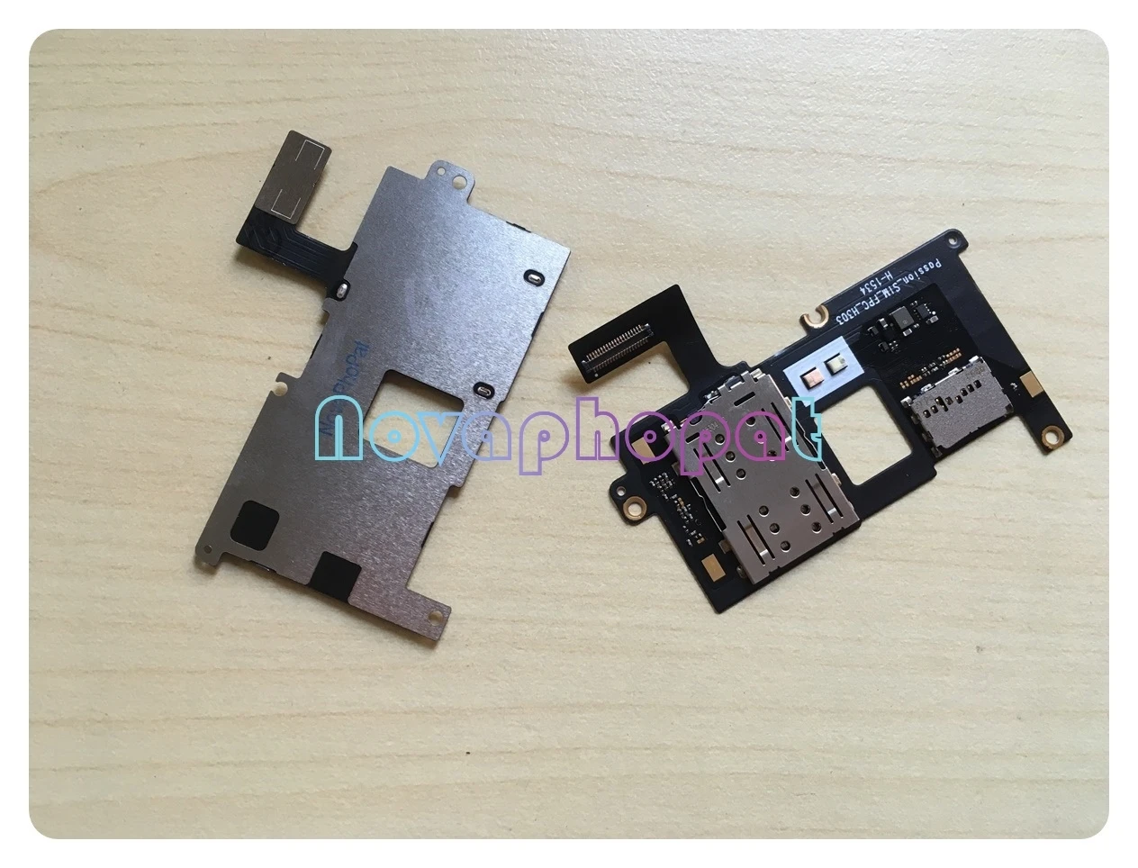 Novaphopat для Lenovo Vibe P1 P1a42 P1c58 P1c72 лоток SIM карты и держатель SD памяти гибкий кабель