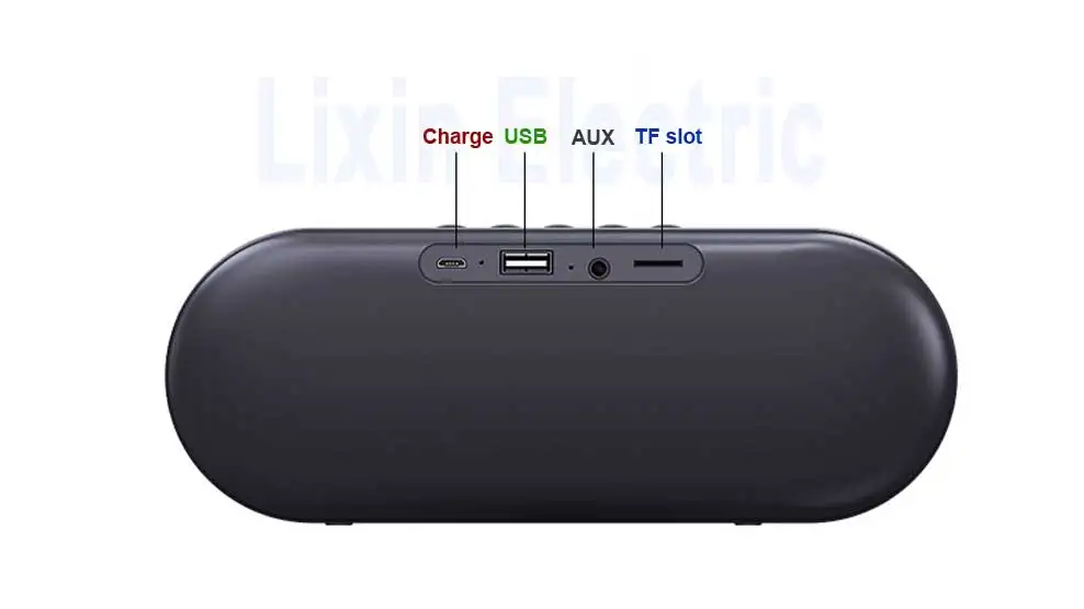 Беспроводной портативный Bluetooth динамик светодиодный сабвуфер 4D гарнитура для iPhone, двойные динамики громкий динамик Настольный ПК Звуковая коробка USB Mp3 музыкальная колонка