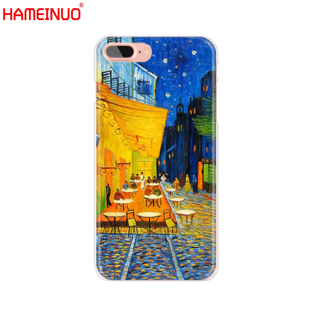 HAMEINUO Ван Гог звезда funy сотовый телефон чехол для iphone X 8 7 6 4 4s 5 5s SE 5c 6s плюс|Бамперы| |