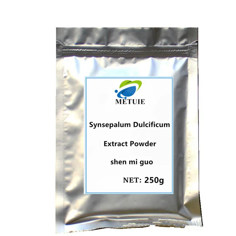 250g Волшебные фрукты synsepalum dulcificum фестиваль лечения высокий сахар в крови давление холестерина натуральный чудо ягодный экстракт-порошок - Color: 250g