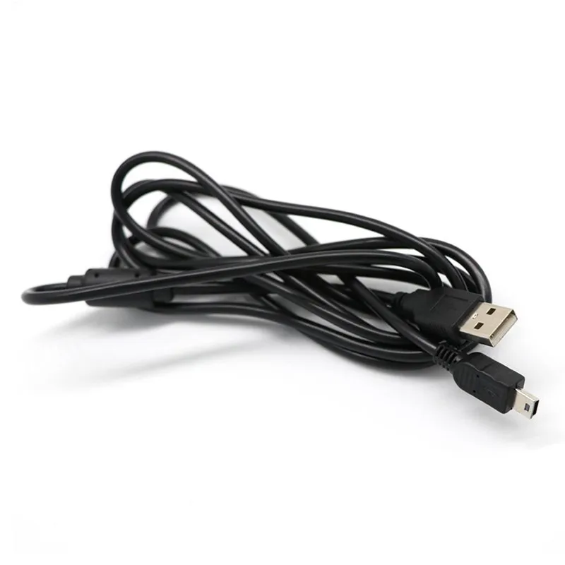 Черный USB 2 0 5-контактный разъем данных Зарядное устройство кабель для Ps3 игра