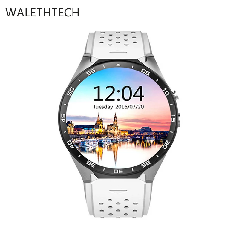 Smart band KW88 HD Камера круглый Смарт часы Bluetooth Синхронизация 3g вызова WI FI gps навигация