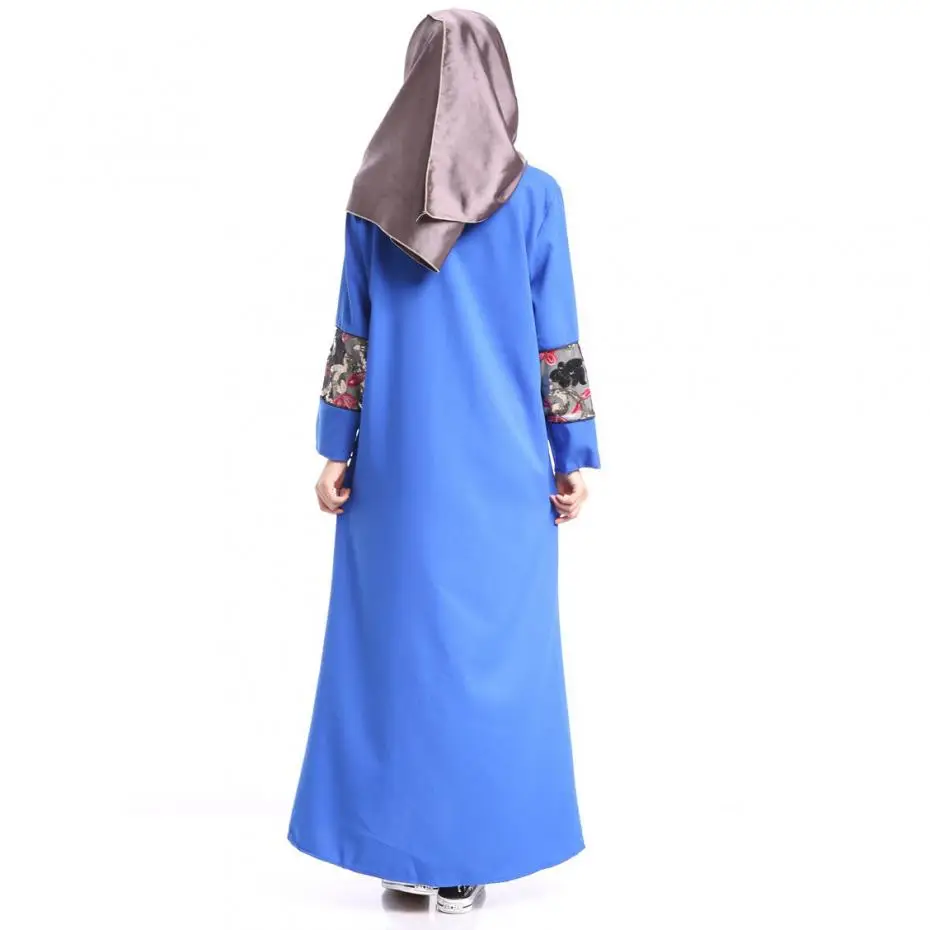 Женщины С Длинным Рукавом Платья Макси В Этническом Стиле 2016 Новый мода