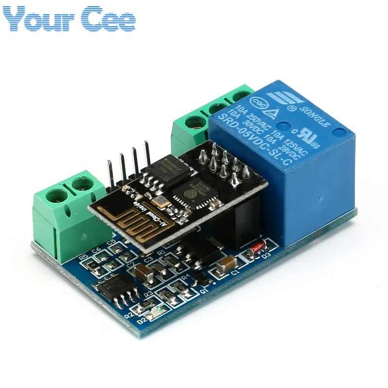 1 шт. релейный модуль ESP8266 с Wi Fi 5 В|relay module|wifi moduleapp phone |