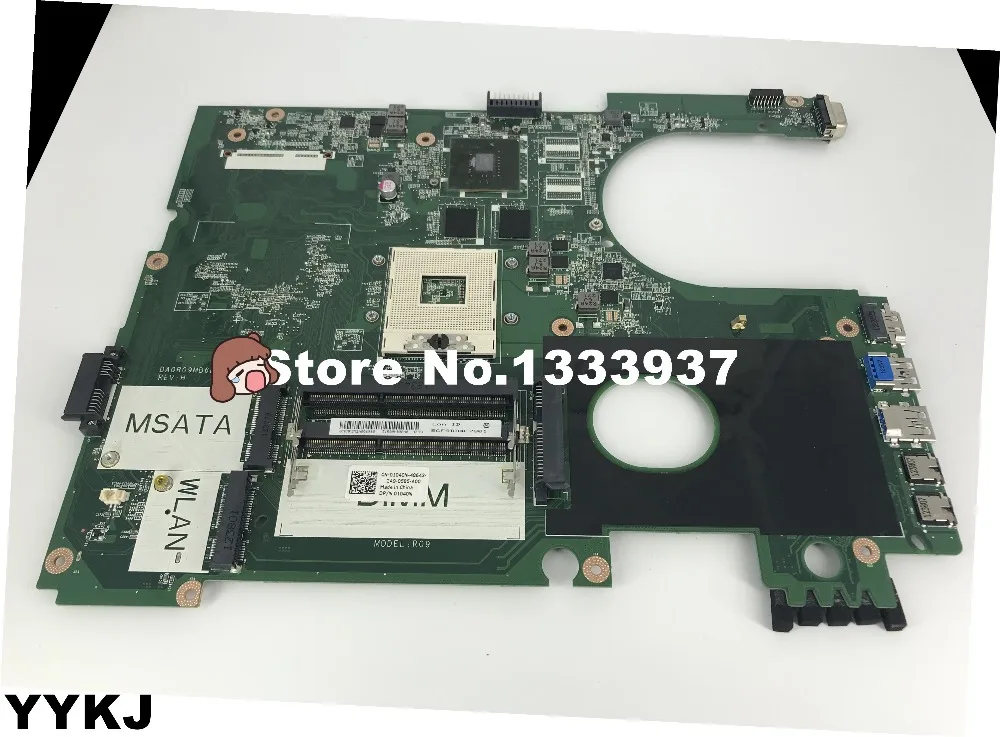 Материнская плата CN 01040N 1040N для DELL INSPIRON 5720 ноутбука DA0R09MB6H1 31R09MB00M0 материнская