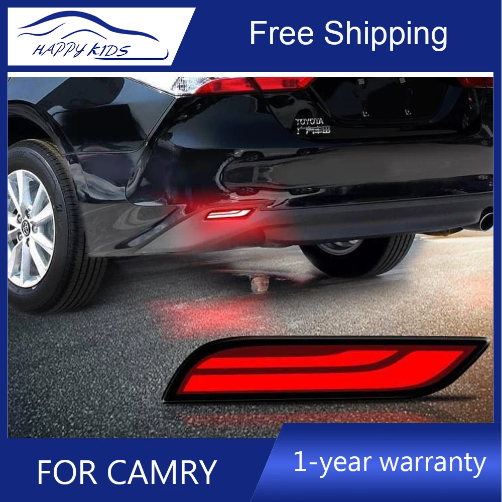 Автомобильный Стайлинг Светодиодный отражатель для Toyota Camry V70 2018 2019 заднего