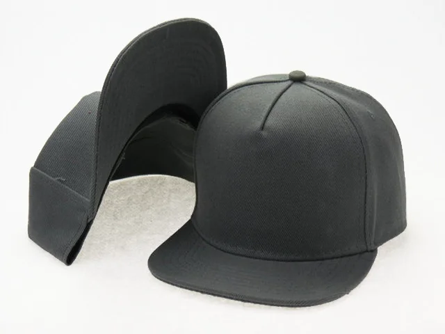 Пустой сплошной цвет Бейсболка Snapback сделай сам Железный Логотип Знак приемлемый
