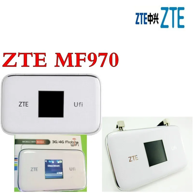 Разблокированный ZTE UFi MF970 LTE pocket 300mbps 4g dongle Мобильная точка доступа Cat6 Мобильный Wi