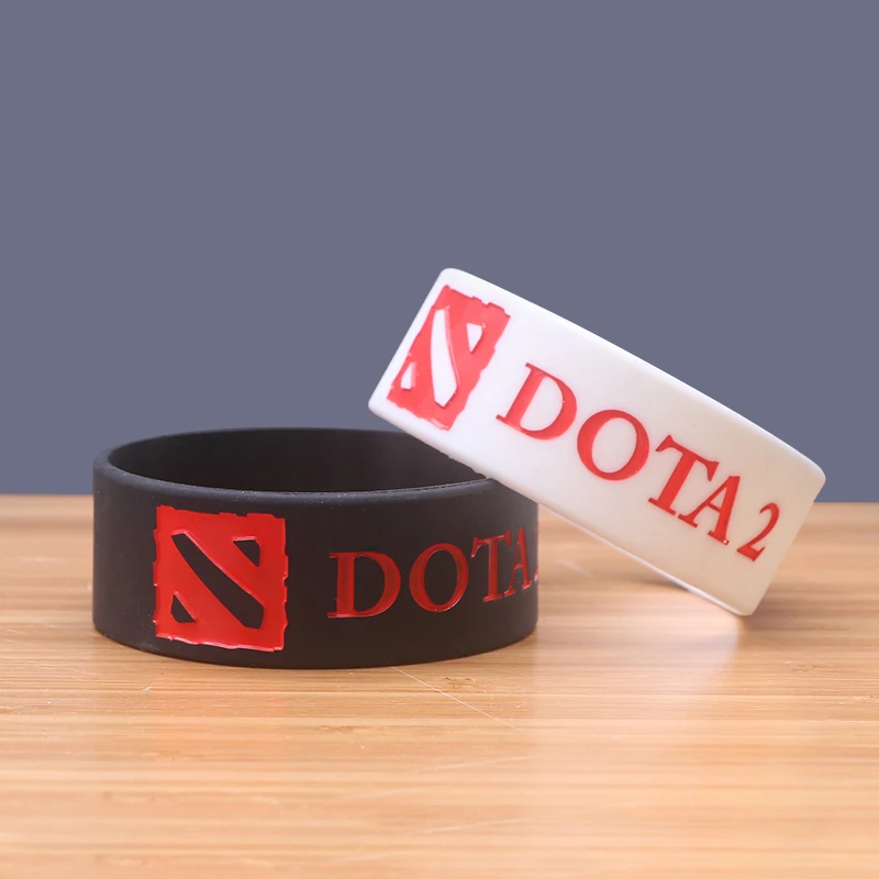 2 цвета Высокое качество DOTA широкая версия силиконовые браслеты Горячая игра