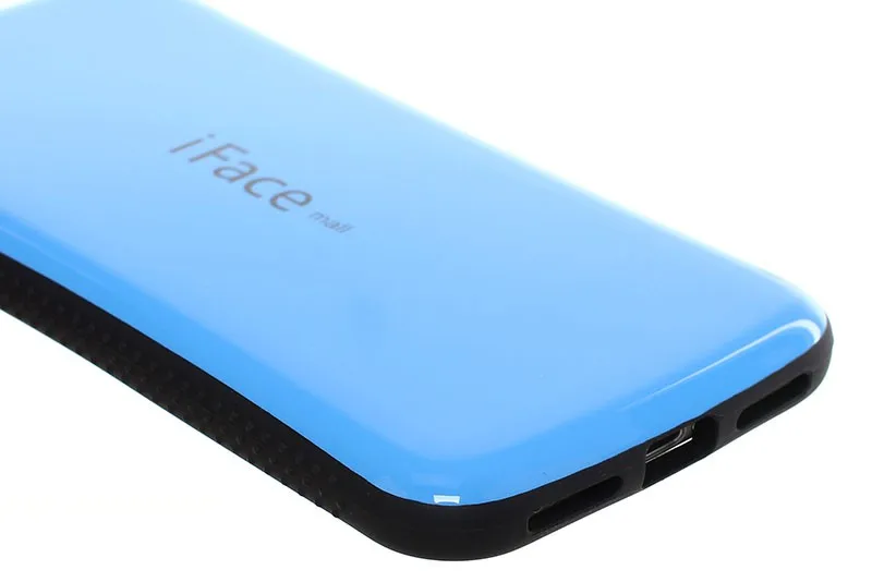 IFace силиконовый гибкий чехол из термопластичного полиуретана для iPhone 5 5S задняя