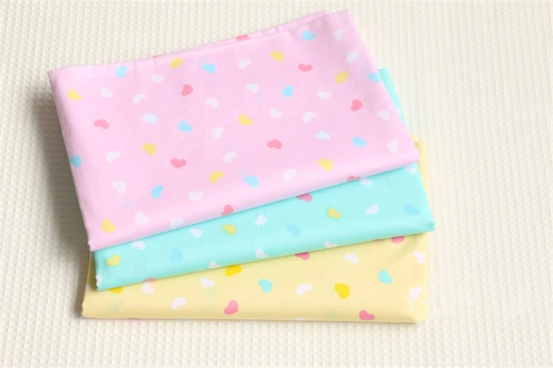 Прекрасный мультфильм чик дизайн 6 Шт./лот саржевого хлопчатобумажной ткани 40 см