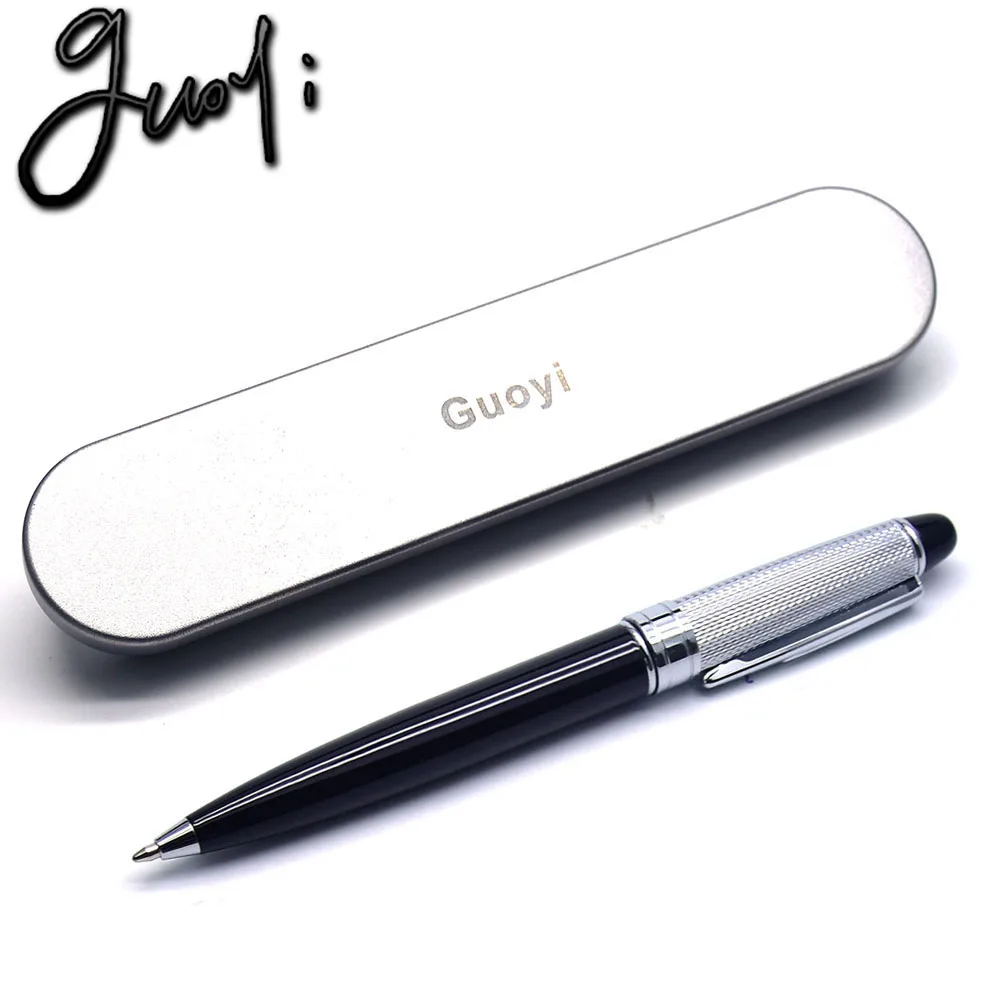 Шариковая ручка Guoyi A199 424 G2 роскошная металлическая для подписи с логотипом на