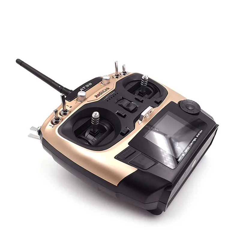 Радиоприемник AT9S с держателем монитора R9DS R12DSM обновленная версия 2 4 ГГц 10CH