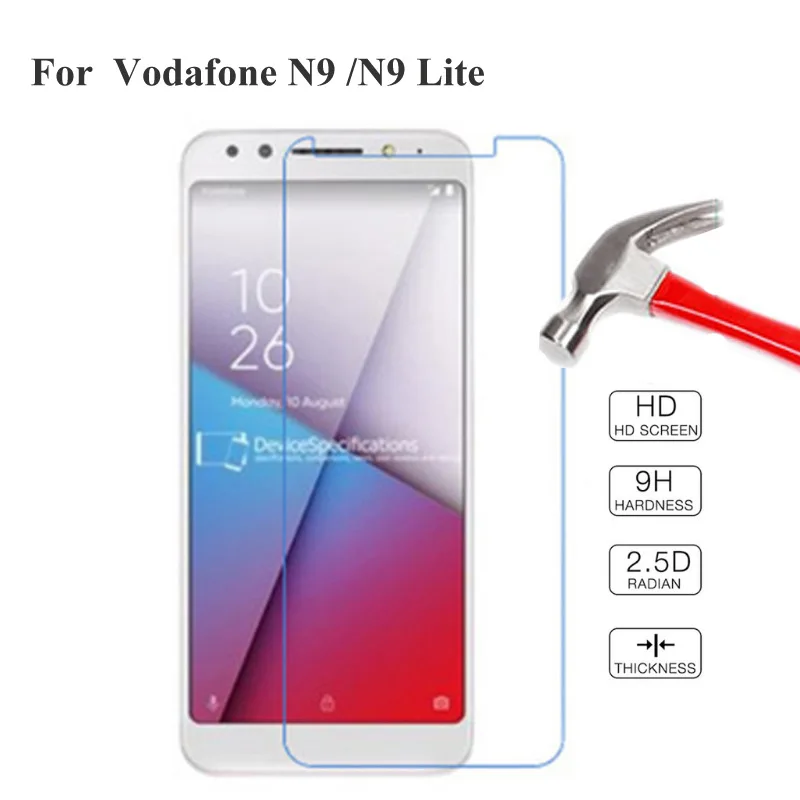 smart N9 N9 Lite 2.5D 0,26 мм 9H Премиум Закаленное стекло для Vodafone smart E9 N9 x9 V8 E8 N9 Lite защитная пленка - Цвет: smart N9 N9 Lite