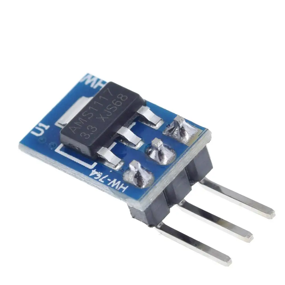Завеса высокое качество 5V до 3 V для DC понижающий Питание модуль AMS1117 LDO 800MA|module