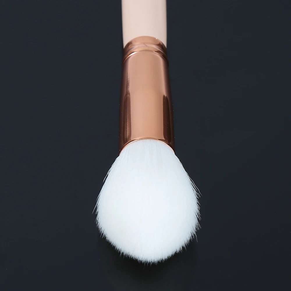 1 шт. розовая Дамская Милая Одиночная пудра и кисти для лица румяна консилер кисть