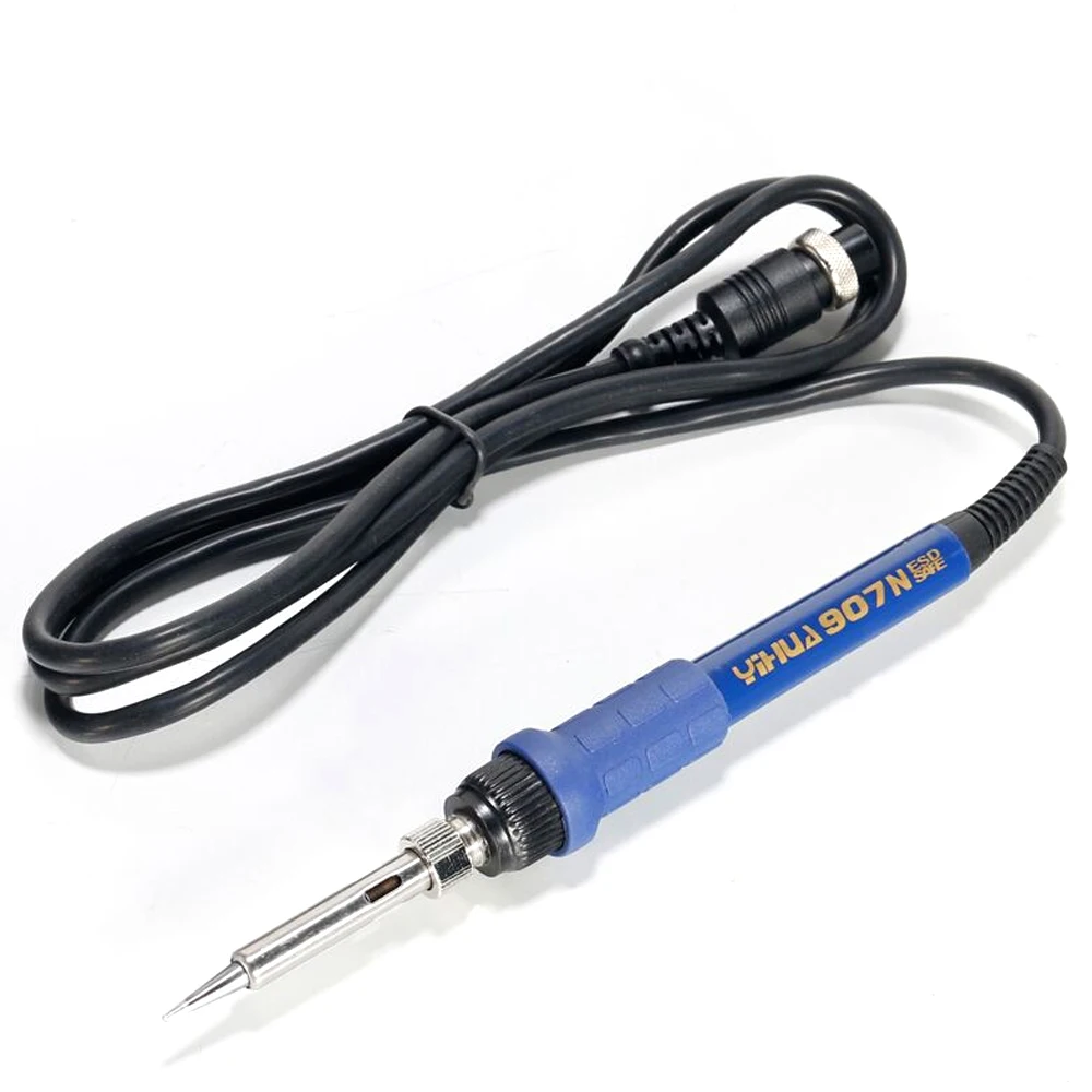 

YIHUA 907N 75W Hakko heater soldering iron blue handle repair tools Imported high-power heater handle using silicone material