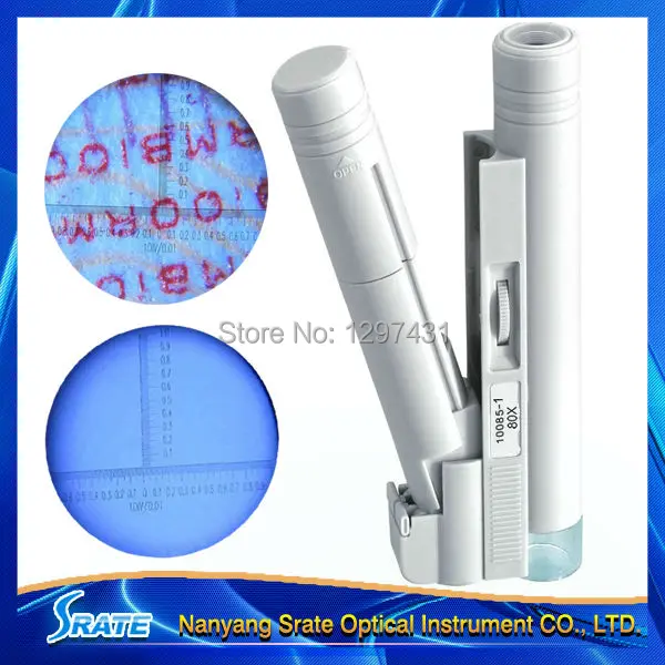 100х Ручной Карманный микроскоп светодиодный Ной подсветкой и весами|microscope