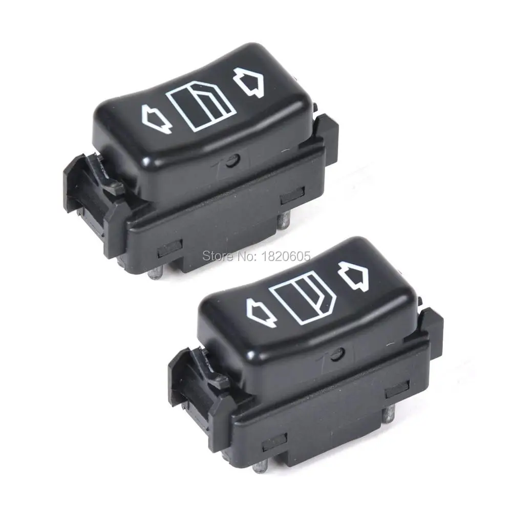 Пара правый + левая Мощность окна Панель переключатель для Benz W124 W126 W201 190 260 300 350 420