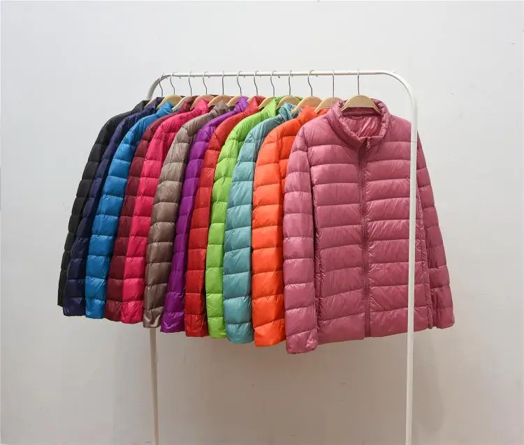 S-7XL light down jacket female short paragraph large size fat MM lightweight jacket hooded thin coat fashion women's clothing