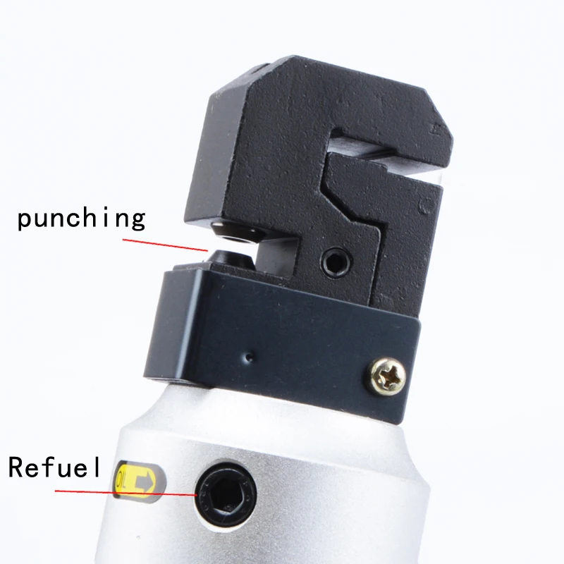 Professional pneumatic tools straight metal punch logo punching folding machine 3 mm 5 hole rivet | Инструменты