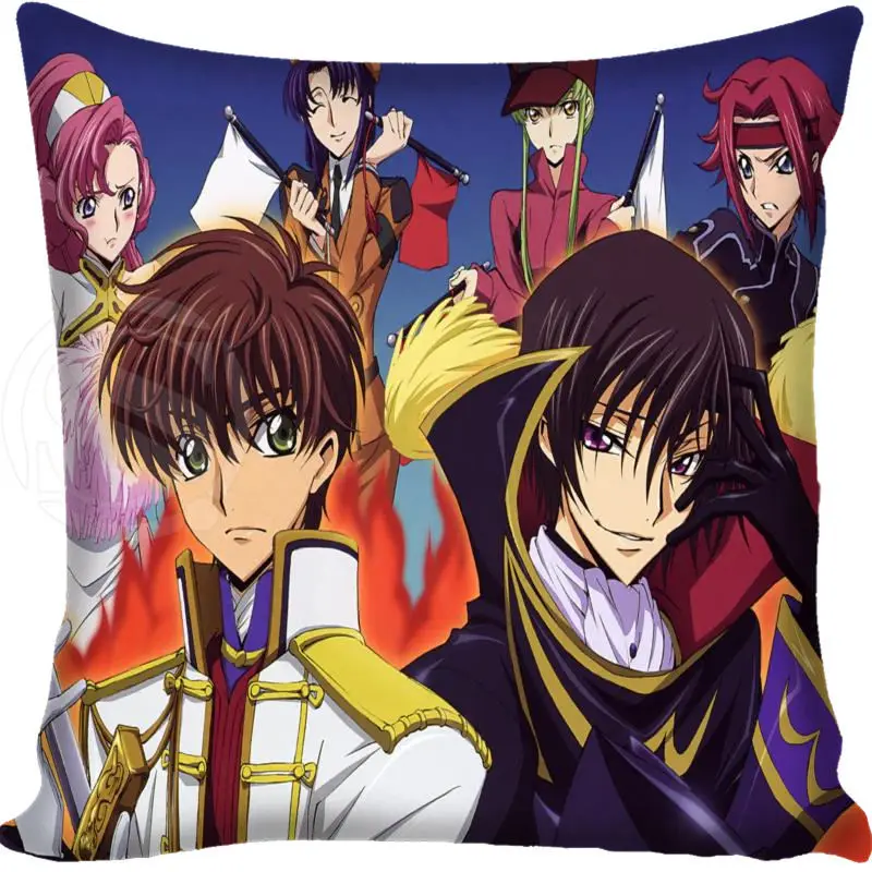 Самые приятные горячая Распродажа Code Geass #3 стиля наволочка подушки квадратном