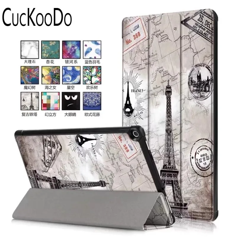 CucKooDo для Fire HD 10 2017 ультра легкий защитный чехол с функцией автоматического