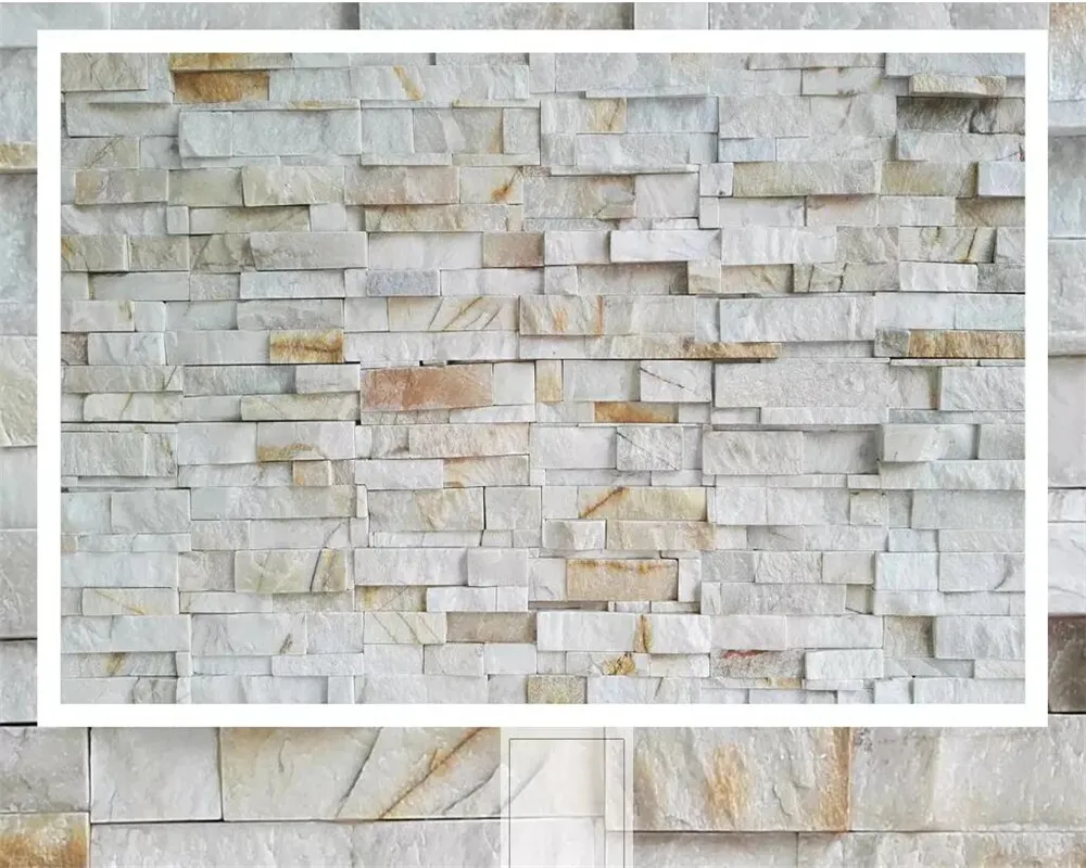 

beibehang Custom wallpaper 3d photo mural stereo vintage brick wall Nordic fresh minimalist TV background wall papers home decor