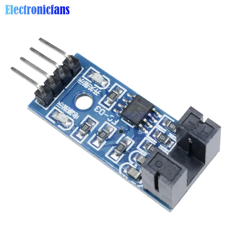 ИК Оптрон типа слота модуль датчика скорости LM393 для Arduino соединительный датчик 3