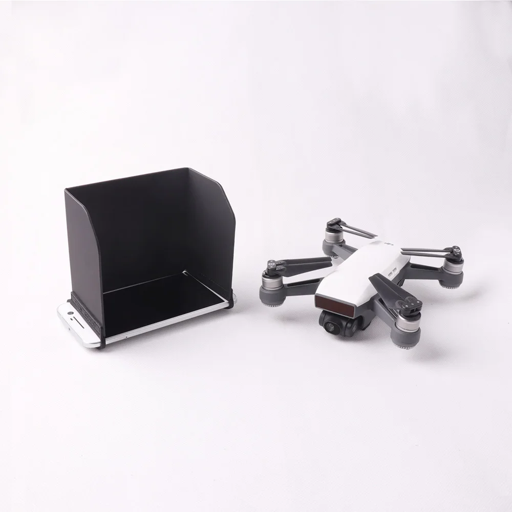 Для DJI Drone пульт дистанционного управления FPV монитор Солнцезащитный козырек для смартфона планшета солнцезащитный козырек для Mavic 2 Zoom Phantom 4/Parrot ANAFI RC