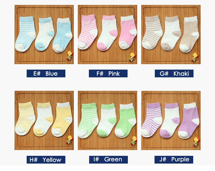 (3 pairs/lot)baby sock lot 0-3T fashion boys girls baby socks cartoon newborn kids cotton for sping autumn winter | Детская одежда и