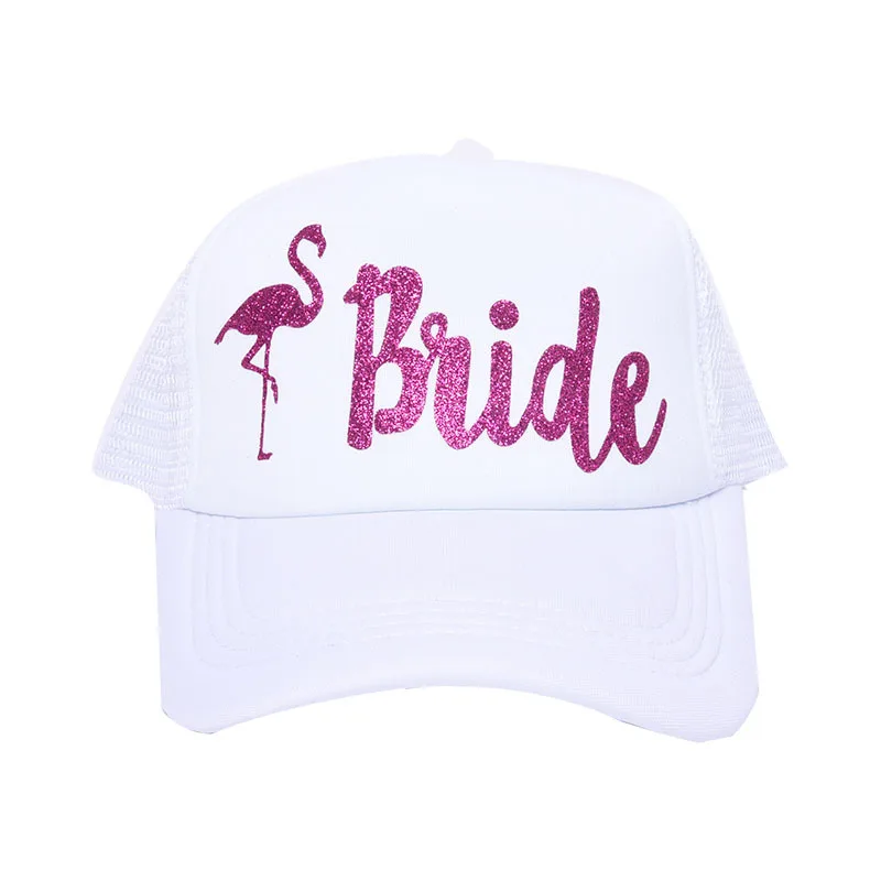 Фламинго Stylo невесты команды подружки бейсбольная кепка Девичник вечерние для