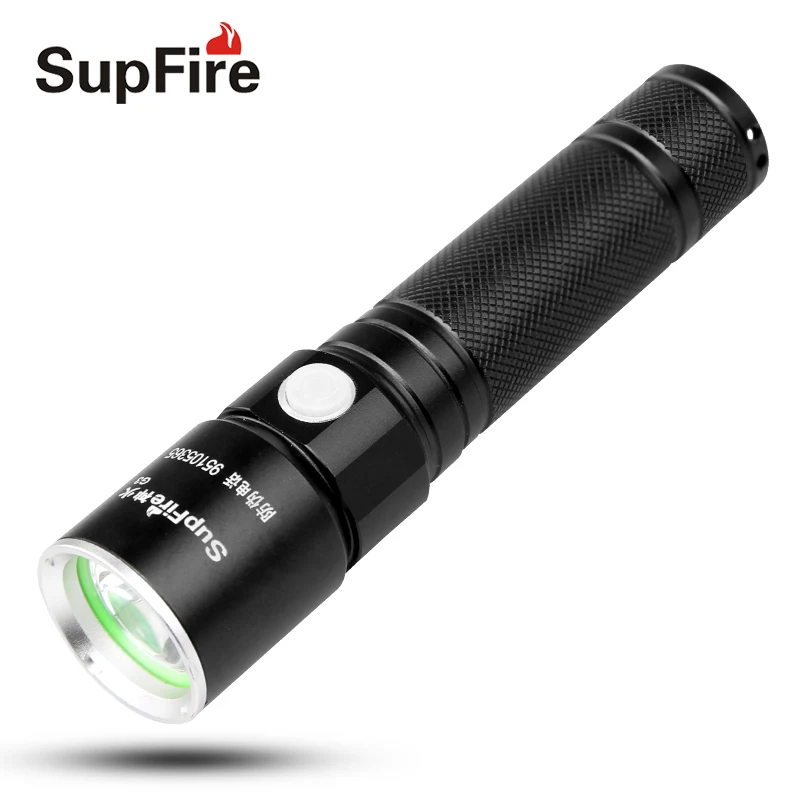 Supfire G3 светодиодный фонарик CREE XF 450 люмен фонарь с USB зарядкой на 18650 аккумулятор IP67