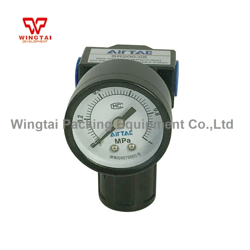 

AIRTAC SR200-08 0.5~9 Bar PT 1/4 Air Pressure Regulating Valve