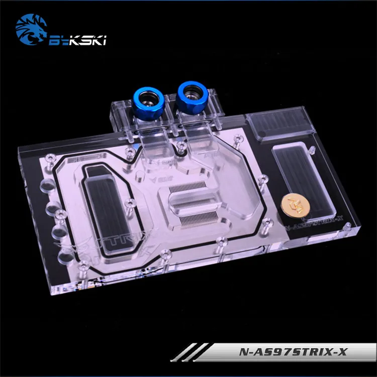 Bykski полный охват GPU водоблок для ASUS GTX970 GTX660TI 670 680 760 видеокарта N-AS97STRIX-X