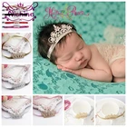 Хрустальная корона для девочек Nishine, 1 шт., 13 цветов, корона для стразы из сплава, головная повязка для новорожденных, тиара, головной убор для детей