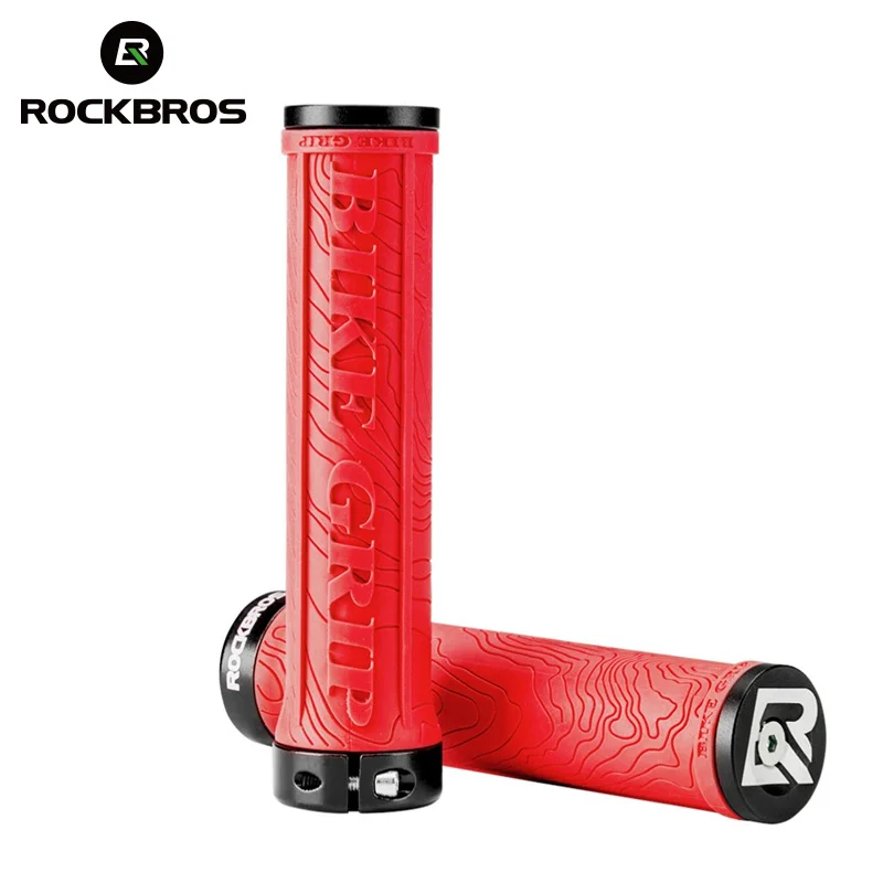 ROCKBROS MTB велосипедный запираемый Противоскользящий декоративный руль с вилкой