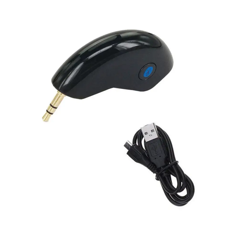 as picture Мини 3,5 мм разъем AUX аудио MP3 музыка Bluetooth приемник автомобильный комплект Беспроводной Громкая Связь Динамик адаптер для наушников - Название цвета: as picture