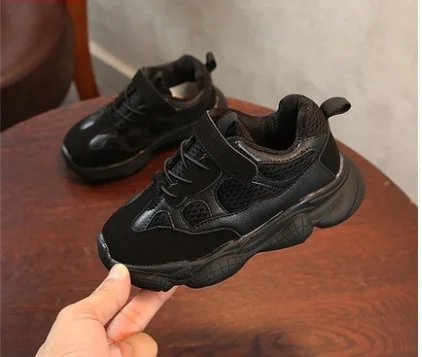 NEW Children Shoes For Girls Flat Running Kids Sneakers Boys Breathable Mesh Tennis Soft Leather Sport | Детская одежда и обувь