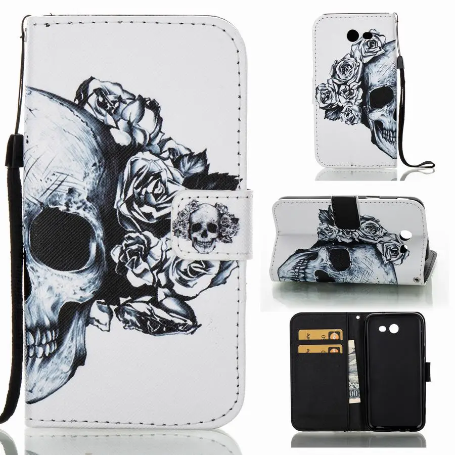 Lanyard Croc leather Phone Bag Case For Samsung Galaxy J3 Prime Flip Cover Wallet Coque cases | Мобильные телефоны и