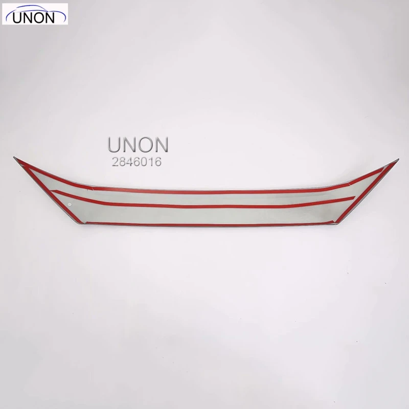 Автомобильные аксессуары передняя капота машины полоса молдинга отделка Abs 1 шт.