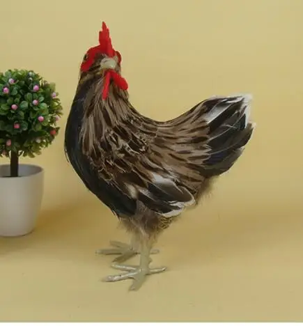 

Imitation chicken animal model sample toy doll imitation poultry chicken crafts set pieces craft statues Home decoration dies