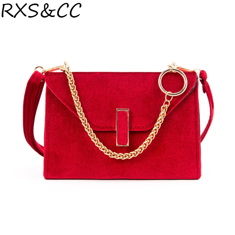 Rxs &amp cc new female bag 2018 fashion diagonal square leisure business models wild shoulder |