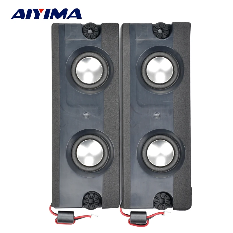 AIYIMA 2 шт. 1 дюймов мини аудио портативный динамик s 8 Ом 5 Вт полный спектр DIY для